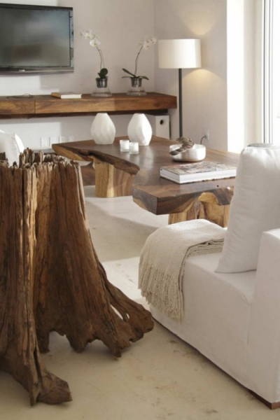 Идеи применения старой древесины