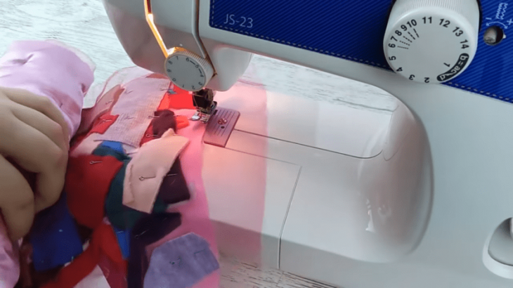 Идея применения швейного мусора