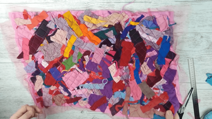 Идея применения швейного мусора