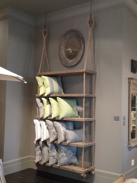 Интересные идеи декора из каната и верёвки