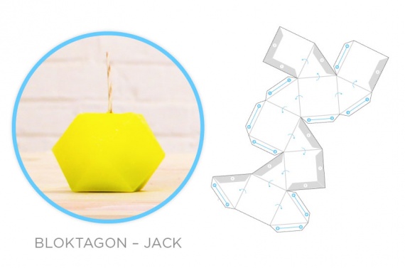 Изготовление многогранных свечей