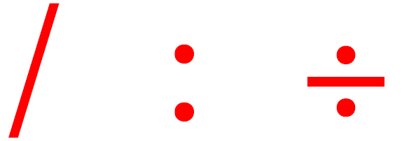 Как появились математические знаки и символы