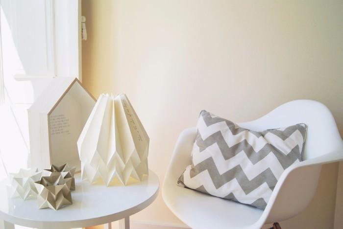 Красивая настольная лампа своими руками из подручных материалов