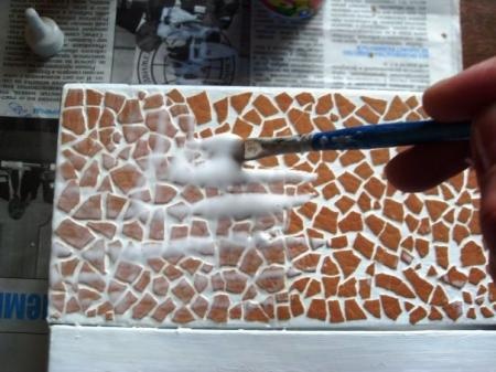 Красивая шкатулка из яичной скорлупы