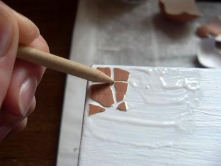 Красивая шкатулка из яичной скорлупы