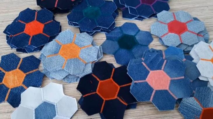 Крутая вещь из кусочков ткани