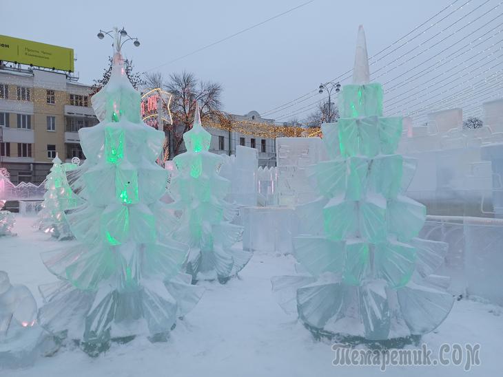 Ледовый городок в Екатеринбурге