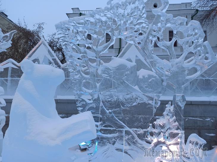 Ледовый городок в Екатеринбурге