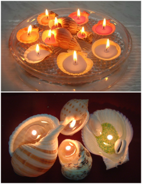 Мечты о лазурных берегах: 18 способов использования ракушек для декора жилья