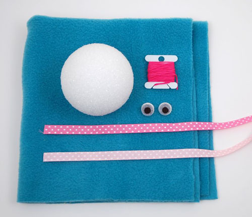 Мягкая осьминожка из флиса