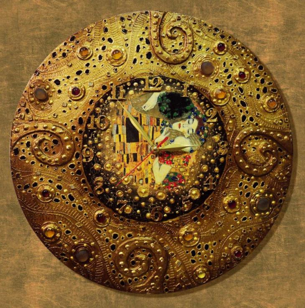 Настенные часы своими руками — пошаговая инструкция с фото примерами