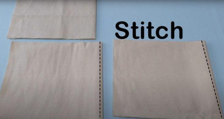 Оригинальная сумочка без подкладки