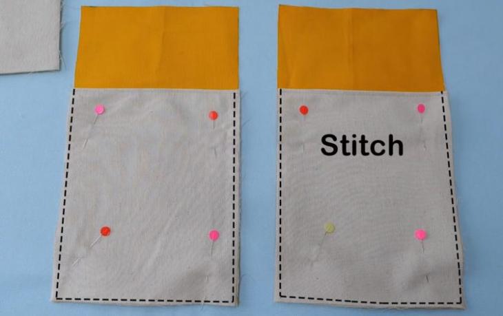 Оригинальная сумочка без подкладки