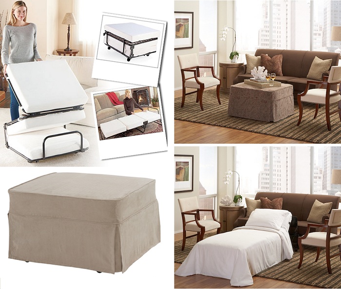 Отличные варианты оформления скрытых пространств в гостиной