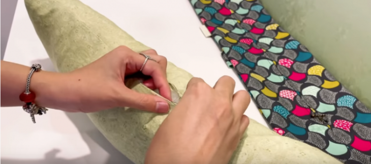 Подушка в машину своими руками