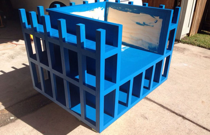 Самое удобное кресло для книголюбов своими руками