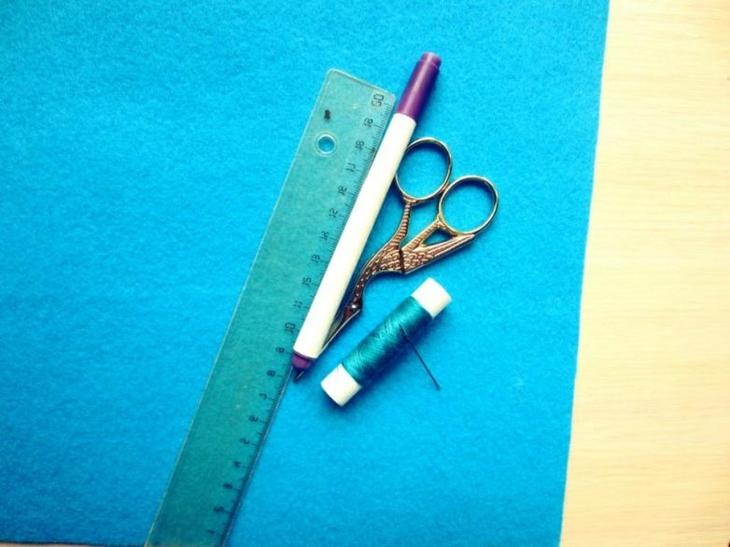 Шкатулка из фетра своими руками