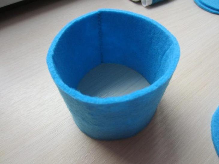 Шкатулка из фетра своими руками