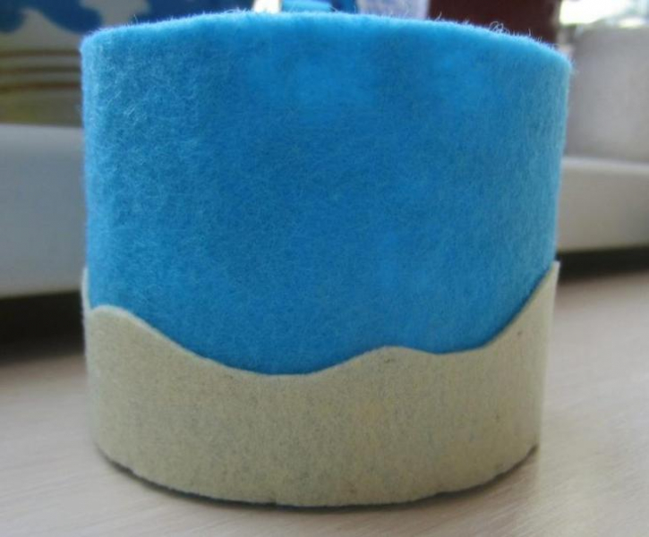 Шкатулка из фетра своими руками