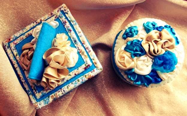 Шкатулка из фетра своими руками