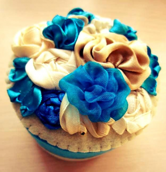 Шкатулка из фетра своими руками