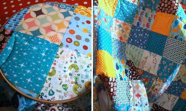 Тёплые пледы и покрывала своими руками — 33 идеи