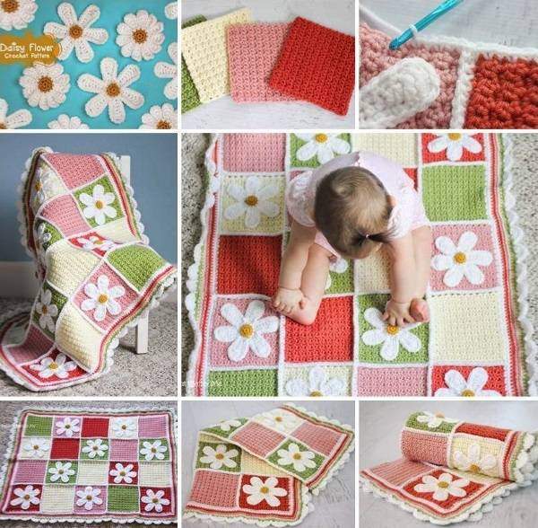 Тёплые пледы и покрывала своими руками — 33 идеи