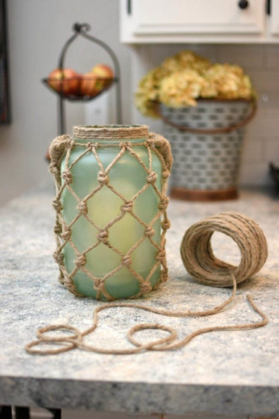 Удивительные поделки для дома из обыкновенной верёвки