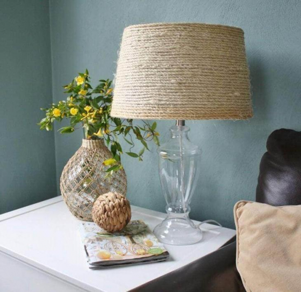 Удивительные поделки для дома из обыкновенной верёвки