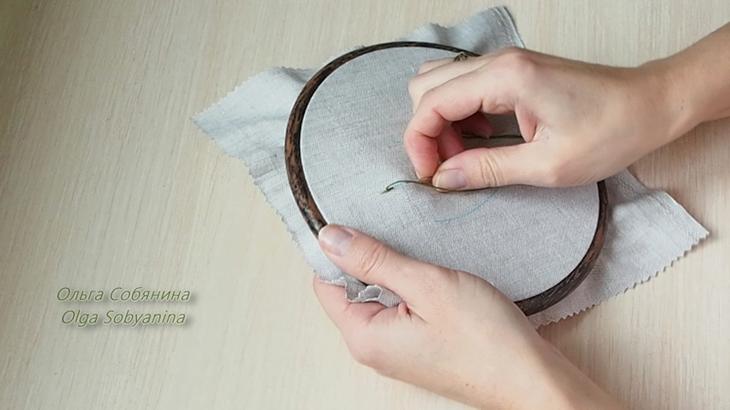 Вышиваем лентами букет люпинов ко дню всех влюбленных