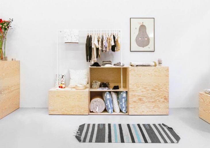 50 потрясающих примеров мебели из фанеры