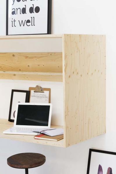 50 потрясающих примеров мебели из фанеры