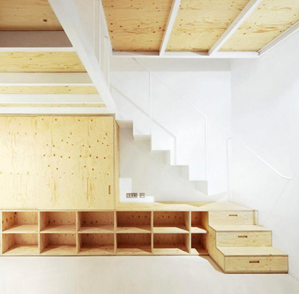 50 потрясающих примеров мебели из фанеры