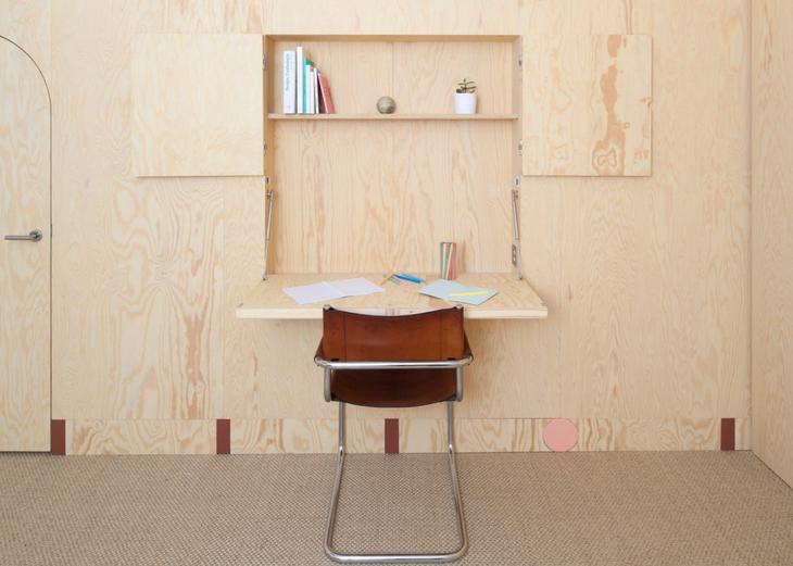 50 потрясающих примеров мебели из фанеры