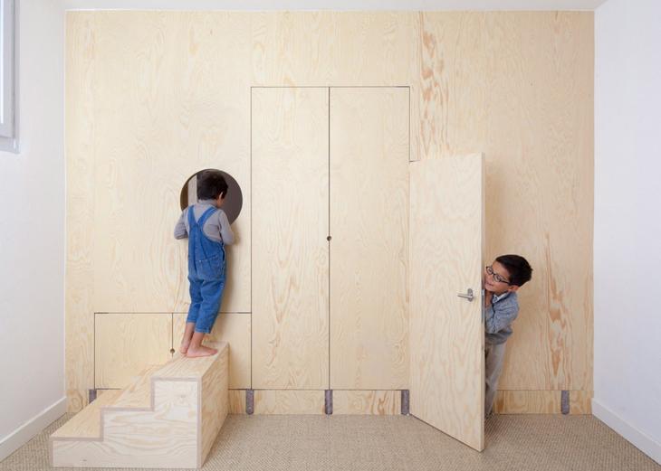 50 потрясающих примеров мебели из фанеры