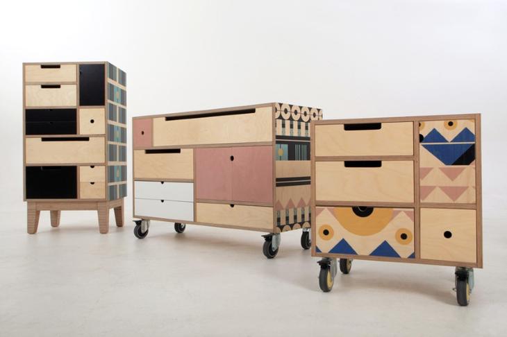 50 потрясающих примеров мебели из фанеры