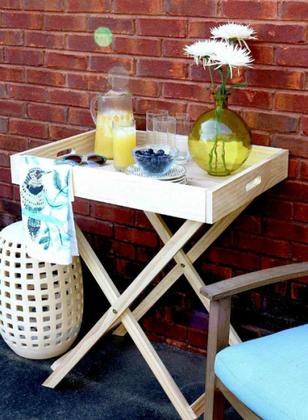 Бюджетная садовая мебель, которую в два счета можно сделать из подручных материалов