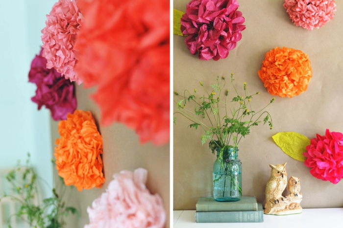 Цветы из салфеток своими руками, пошаговое фото