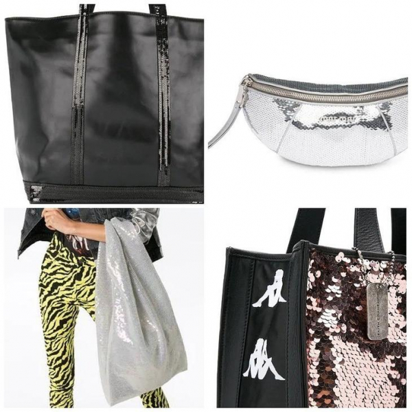 Декорируем пайетками одежду и аксессуары: 10 идей