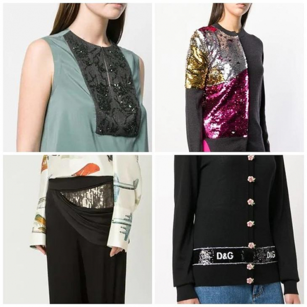 Декорируем пайетками одежду и аксессуары: 10 идей