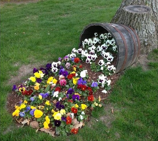 Идеи декора сада, которые легко можно сделать своими руками