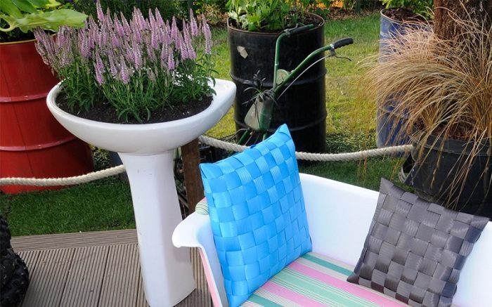 Идеи декора сада, которые легко можно сделать своими руками