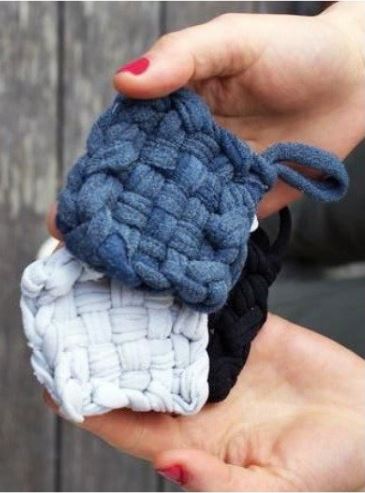 Как связать прочную и пушистую мочалку крючком с вытянутыми петлями