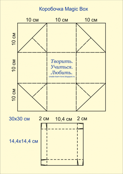 Красивые коробочки для подарков своими руками