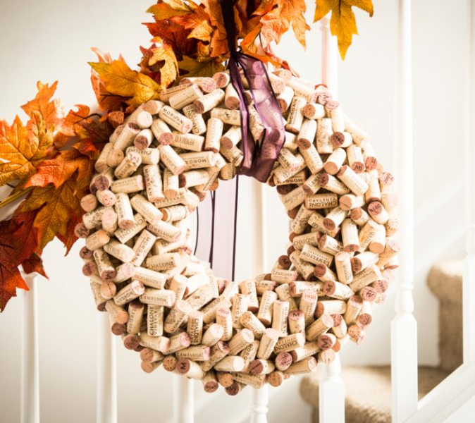 Необычное использование винных пробок