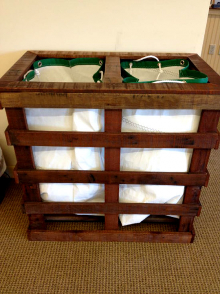 Поделки из паллетов для дачи своими руками