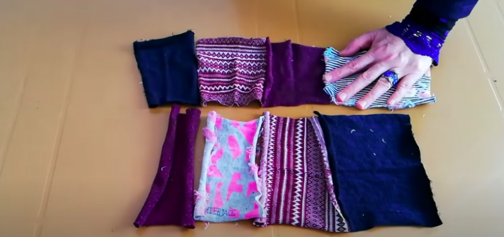 Практичная вещица из дырявых носков