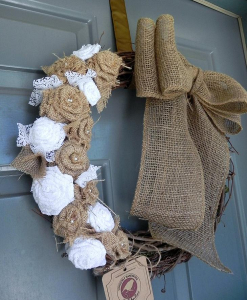 Практичные и необычные идеи использования мешковины