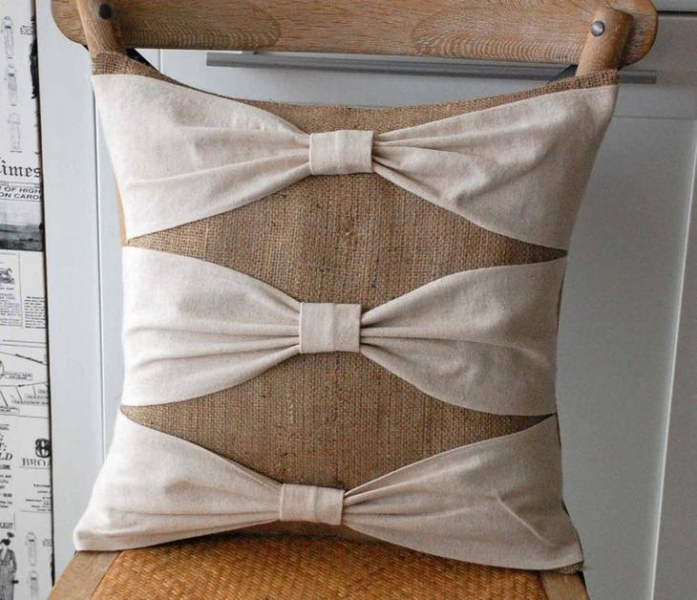 Практичные и необычные идеи использования мешковины