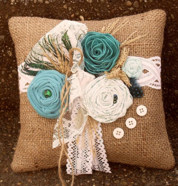 Практичные и необычные идеи использования мешковины